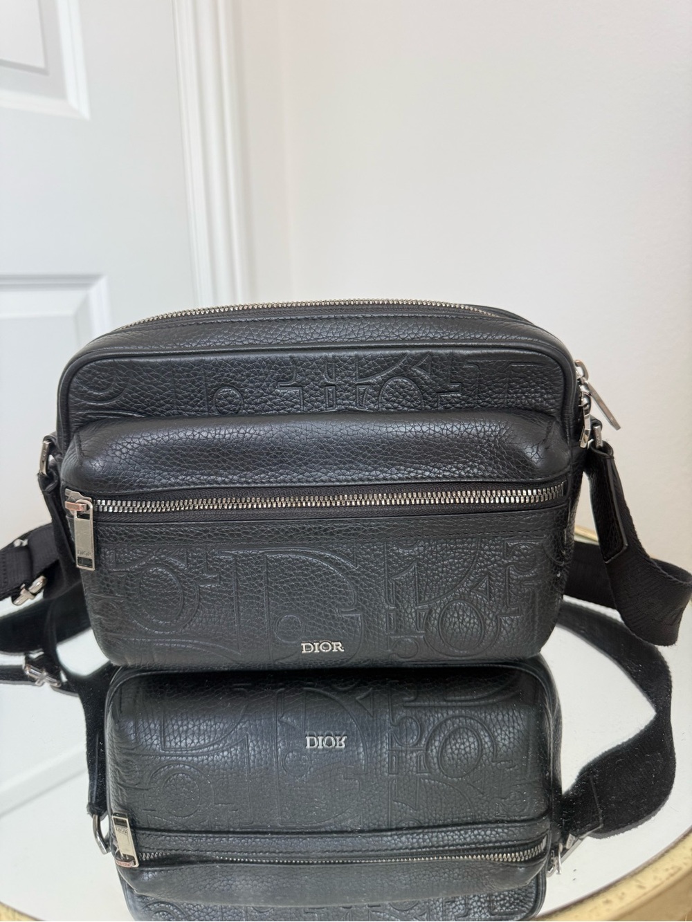DIOR RIDER 2.0 ZIPPED MESSENGER BAG - Picture 6 of 9